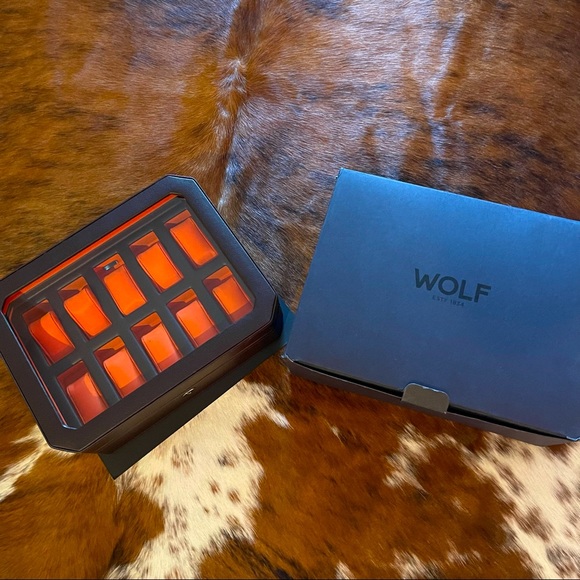 WOLF Accessories Wolf Windsor Watch Case Brown Leather Poshmark